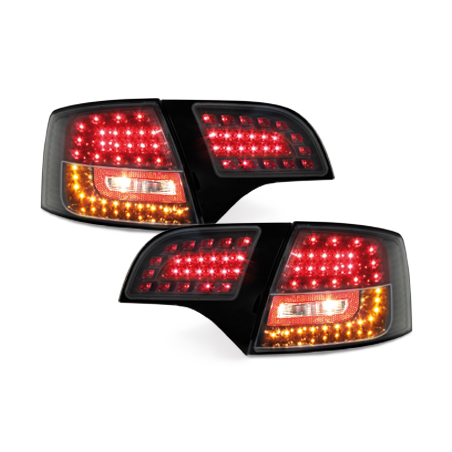 Feux LITEC LED Audi A4 Avant B7 04-08 noir