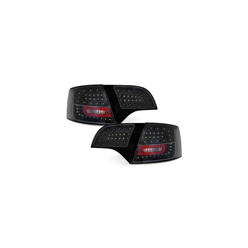 Feux LITEC LED Audi A4 Avant B7 04-08 noir