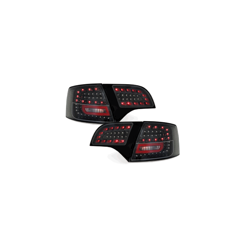 Feux LITEC LED Audi A4 Avant B7 04-08 noir