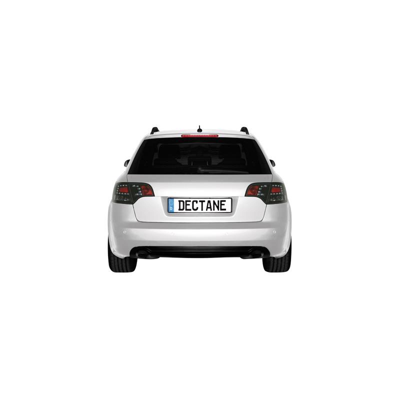 Feux LED Audi A4 Avant B7 04-08 noir/ fumé