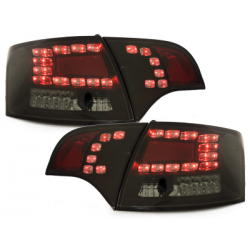 Feux LED Audi A4 Avant B7 04-08 Clignotants LED noir/fumé