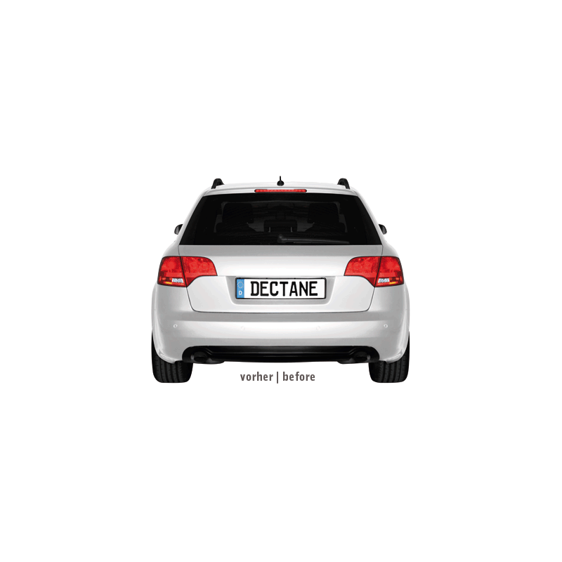 Feux LED Audi A4 Avant B7 04-08 Clignotants LED noir/fumé