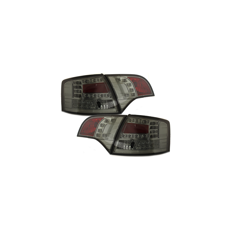 Feux arrière à LED Audi A4 Avant B7 04-08 Clignotant LEDs fumé