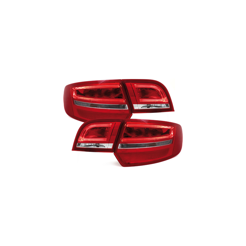 Feux LITEC LED Audi A3 Sportback 03-08 Rouge clair