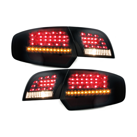 Feux LITEC LED Audi A3 Sportback 03-08 noir/ fumé