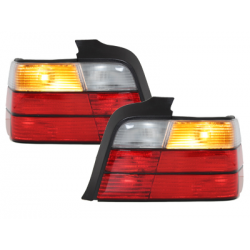 Feux arrière BMW E36 Berline 92-98  rouge/cristal