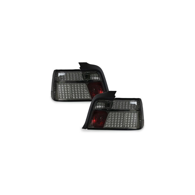 Feux arrière à LED BMW E36 Berline _mit LED-Blinker  Fumé