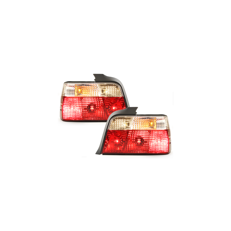 Feux arrière BMW E36 Berline 92-98  rouge/cristal