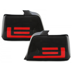 Feux arrière LED BMW E36 Berline  92-98 - Noir/Fumé