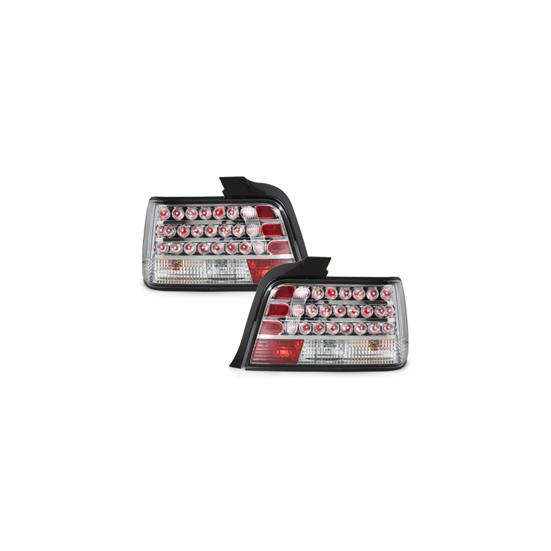 Feux arrière à LED BMW E36 Berline  92-98 cristal