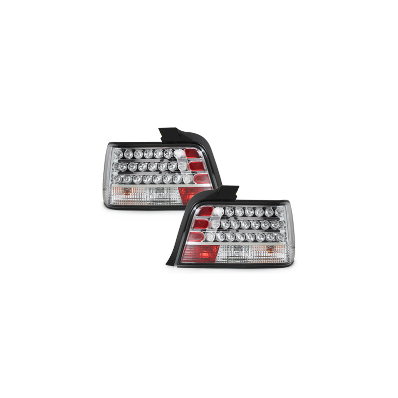 Feux arrière à LED BMW E36 Berline  92-98 cristal