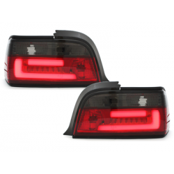 Feux arrière LED BMW E36 Coupé 92-98 - Rouge/Fumé