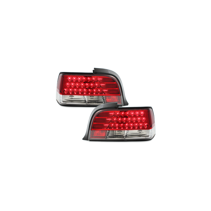 Feux arrière à LED BMW E36 Coupé 92-98 rouge/cristal