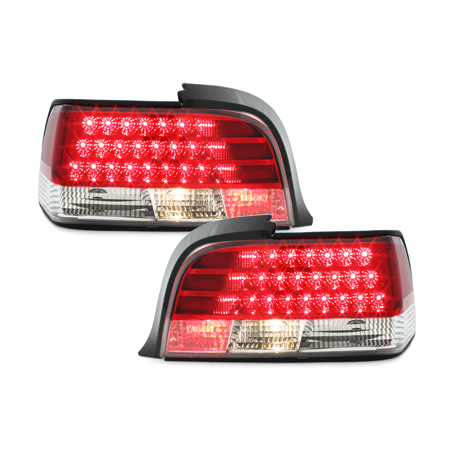 Feux arrière à LED BMW E36 Coupé 92-98 rouge/cristal