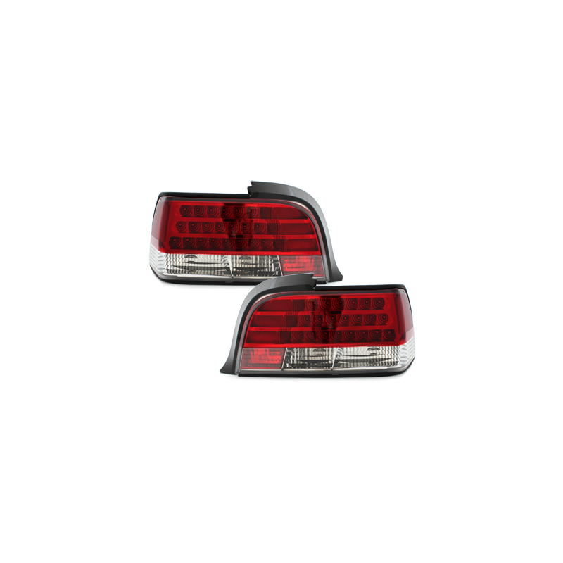 Feux arrière à LED BMW E36 Coupé 92-98 rouge/cristal