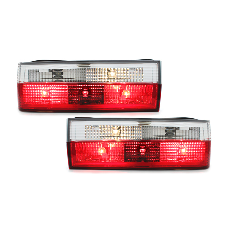 Feux arrière BMW E30 83-08.87  rouge/cristal