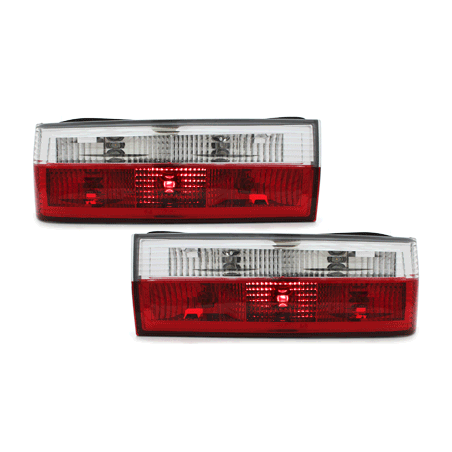 Feux arrière BMW E30 83-08.87  rouge/cristal