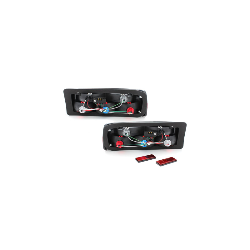 Feux arrière BMW E30 83-08.87  rouge/Fumé