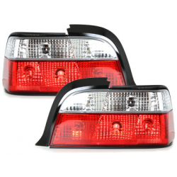 Feux arrière BMW E36 Coupé et Cabriolet  rouge/cristal
