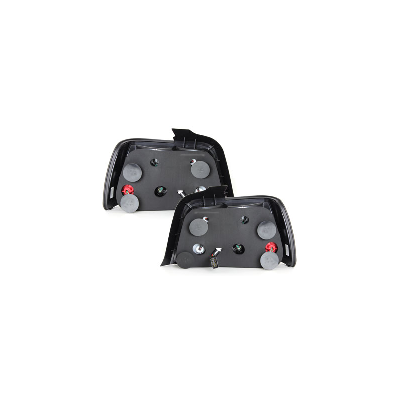 Feux arrière BMW E36 Berline  rouge/cristal