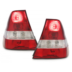 Feux arrière BMW E46 Compact 06.01+  rouge/cristal