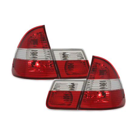 Feux arrière BMW E46 Touring 01-05  rouge/cristal