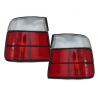 Feux arrière BMW E34 Berline 85-95 rouge/cristal Feux arrière BMW E34 Berline 85-95 rouge/cristal