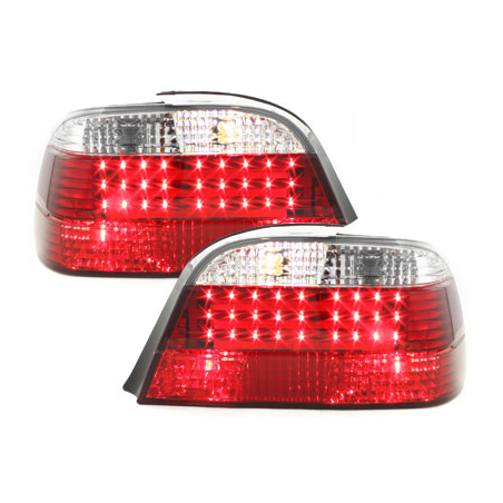 Feux arrière BMW E38 95-02  rouge/cristal