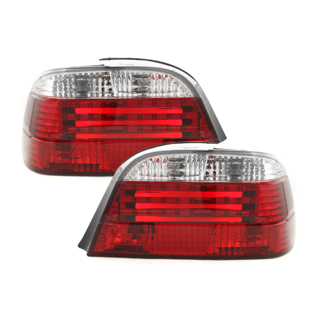 Feux arrière BMW E38 95-02  rouge/cristal