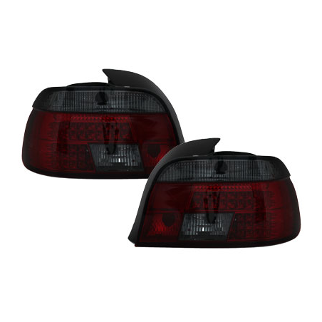 Feux arrière LED BMW E39 95-00  rouge/Fumé