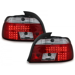 Feux arrière LED BMW E39 95-00  rouge/cristal