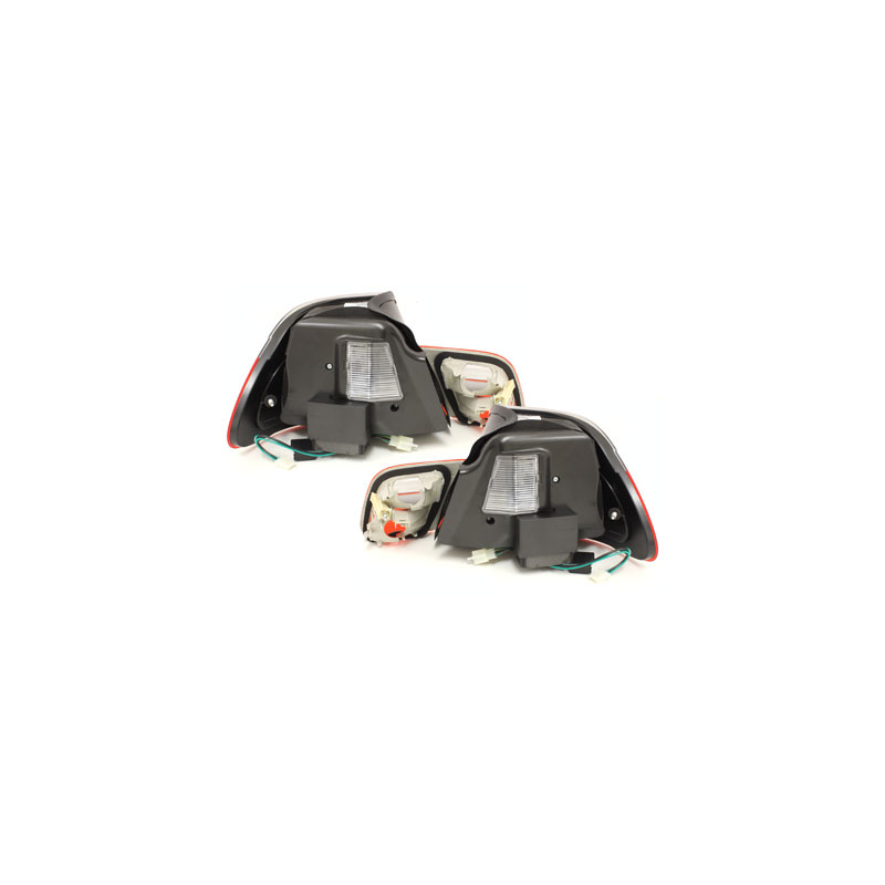 Feux arrière à LED BMW E46 Cabrio 00-05 rouge/Fumé 4-Portes