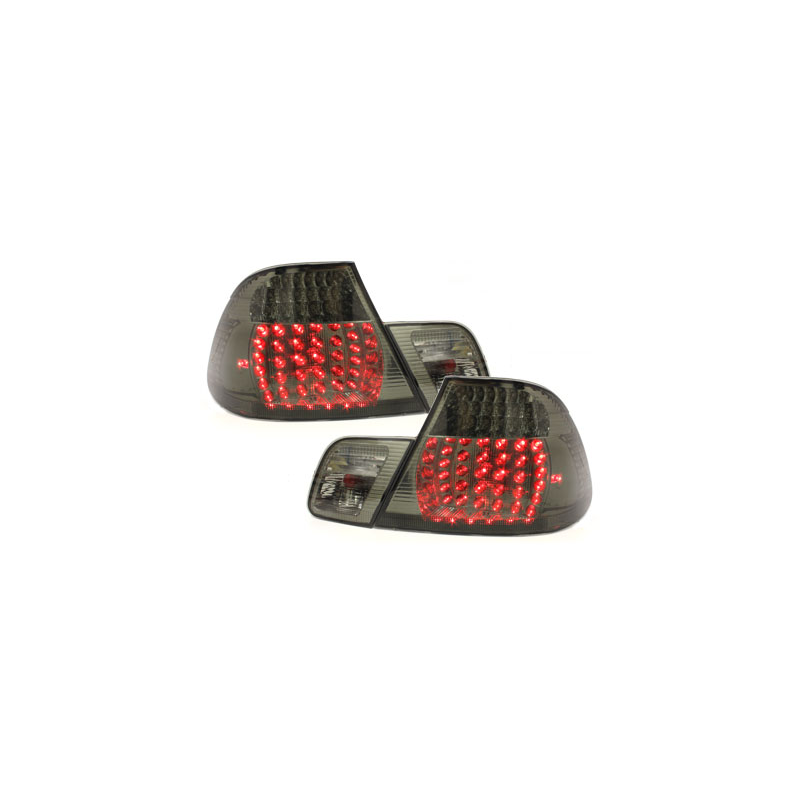 Feux arrière à LED BMW E46 Coupé 98-02  Fumé 4-Portes