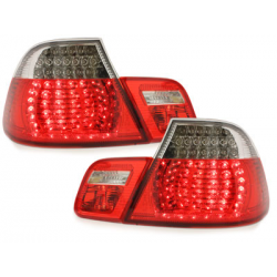 Feux arrière à LED BMW E46 Coupé 98-03  rouge/cristal 4-Portes