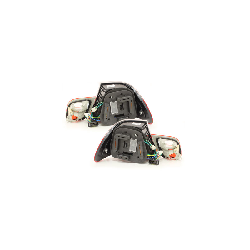 Feux arrière à LED BMW E46 Coupé 98-03  rouge/cristal 4-Portes