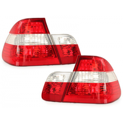 Feux arrière BMW E46 Berline  10/01-2/05  rouge/cristal 4-Portes