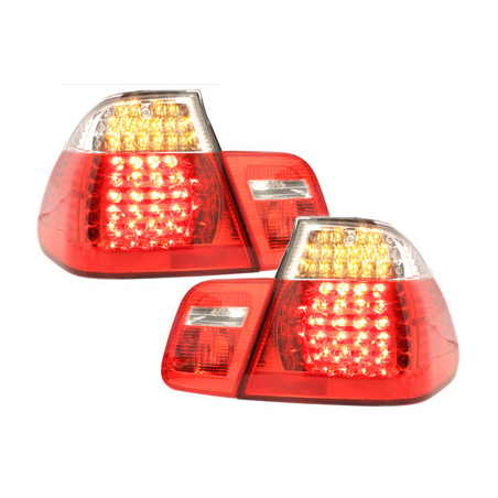 Feux arrière à LED BMW E46 Berline  02-04  rouge/cristal 4-Portes