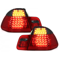Feux arrière à LED BMW E46 Berline  02-04  rouge/Fumé 4-Portes