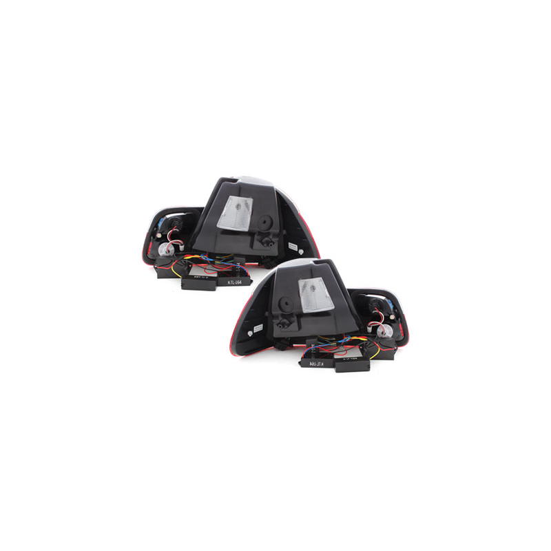 Feux arrière à LED BMW E46 Berline  02-04  rouge/Fumé 4-Portes