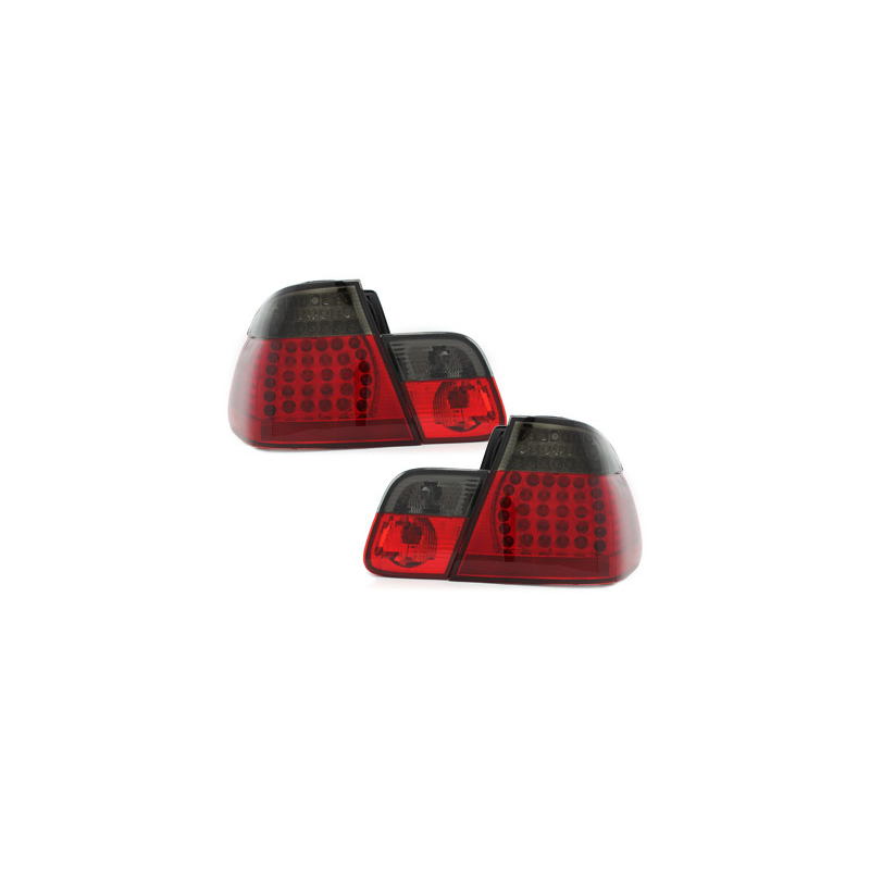 Feux arrière à LED BMW E46 Berline  98-01  rouge/Fumé 4-Portes