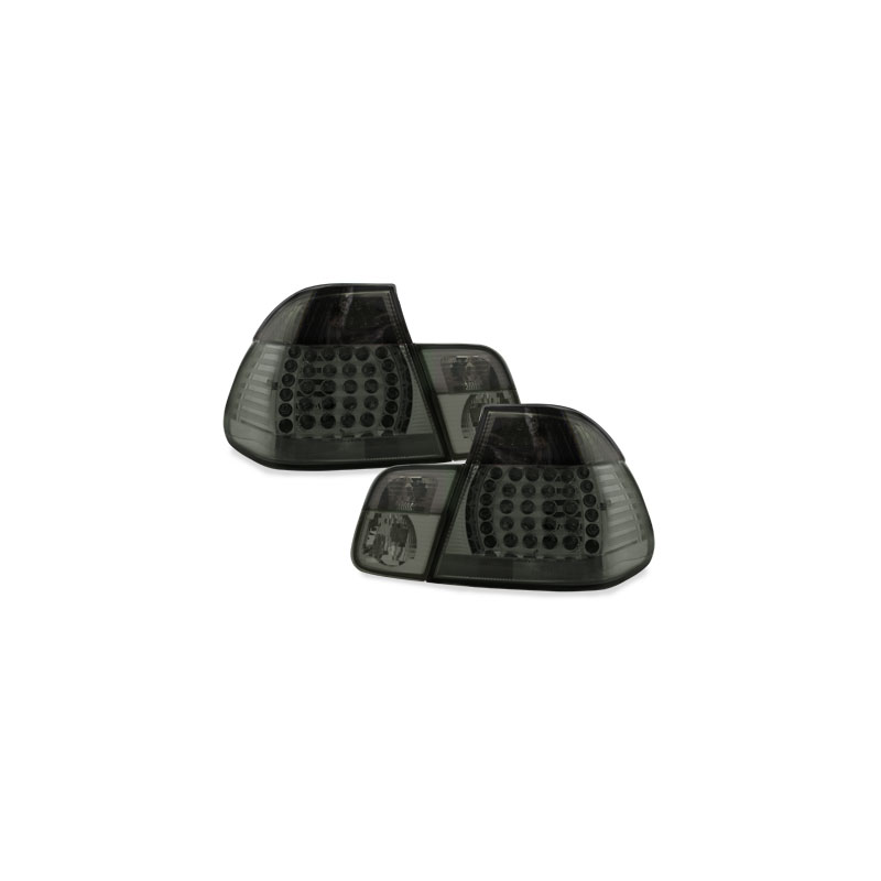 Feux arrière à LED BMW E46 Berline  98-01  Fumé 4-Portes!