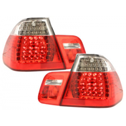 Feux arrière à LED BMW E46 Berline  98-01  rouge/cristal 4-Portes