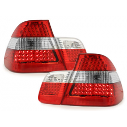 Feux arrière à LED BMW E46 Berline  98-01  rouge/cristal 4-Portes