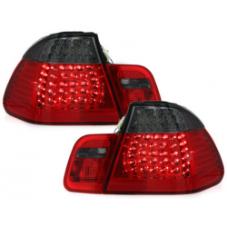 Feux arrière à LED BMW E46 Berline  98-01  rouge/Fumé 4-Portes