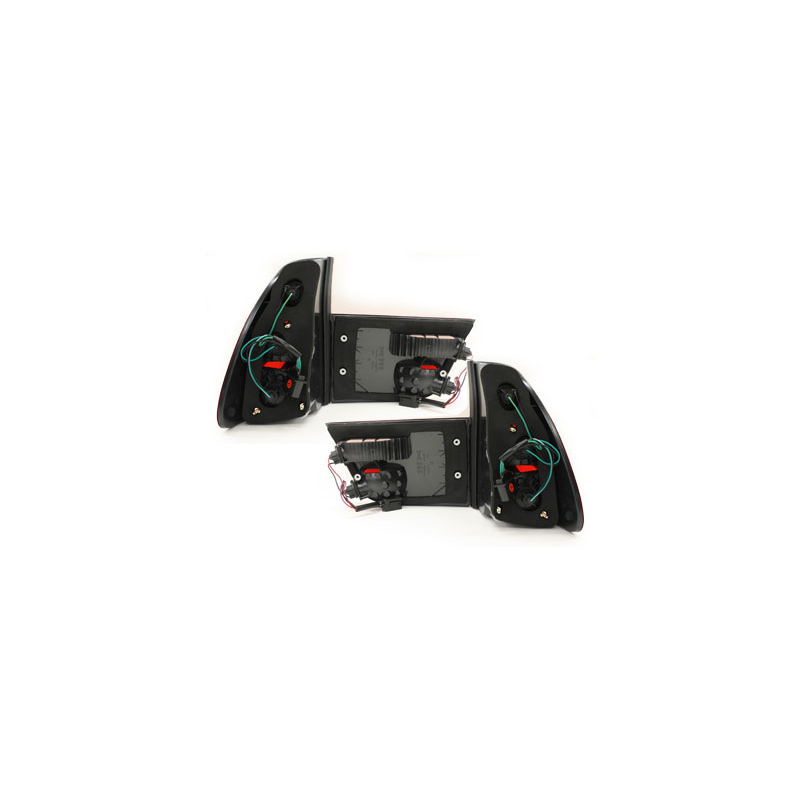 Feux arrière BMW X5 00-02 _ 4-Portes  rouge/cristal