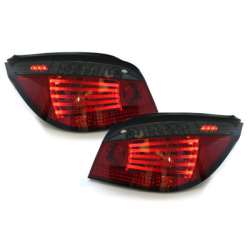 Feux arrière à LED BMW E60 04.03-03.07  rouge/Fumé