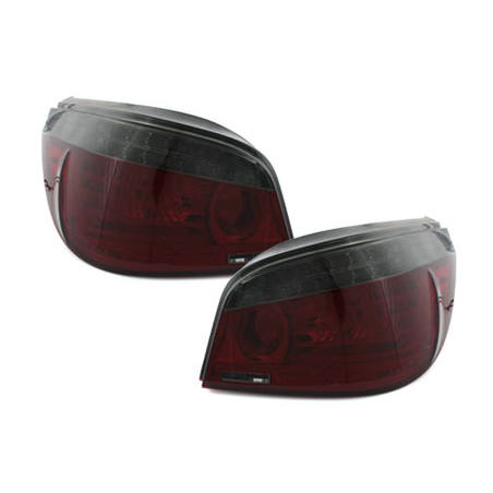 Feux arrière LED BMW E60 04.03-03.07-Rouge/Fumé