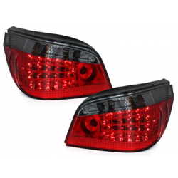 Feux arrière à LED BMW E60 04-07  rouge/Fumé
