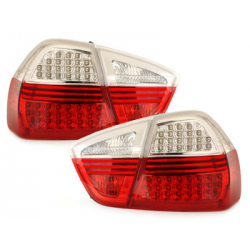 Feux arrière à LED BMW E90 3er Berline  05-09.08 rouge/clear