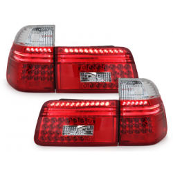 Feux arrière LED BMW E39 Touring 97-04 rouge/cristal